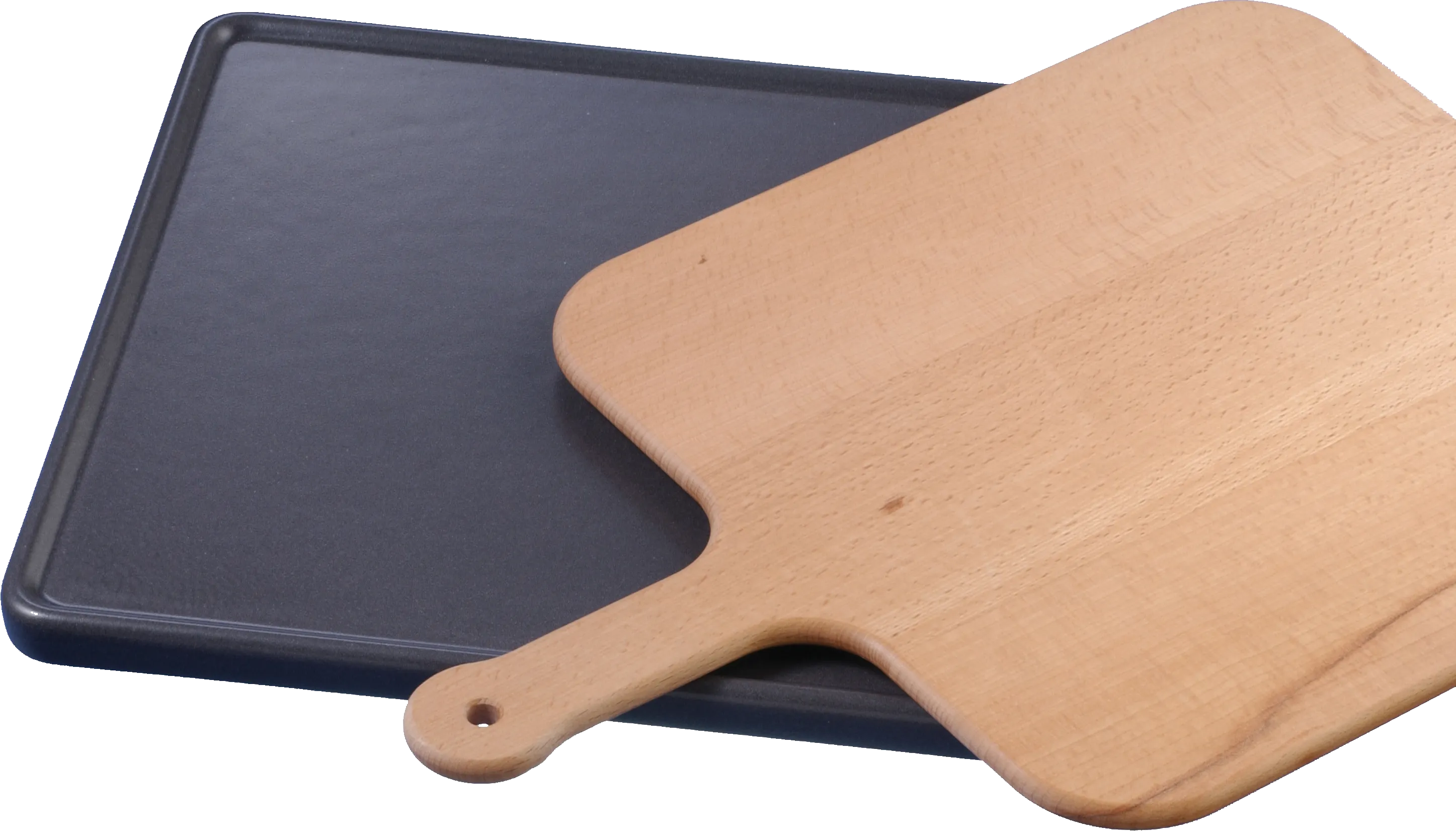 Baking stone 25 x 330 x 375 mm, Anthracite