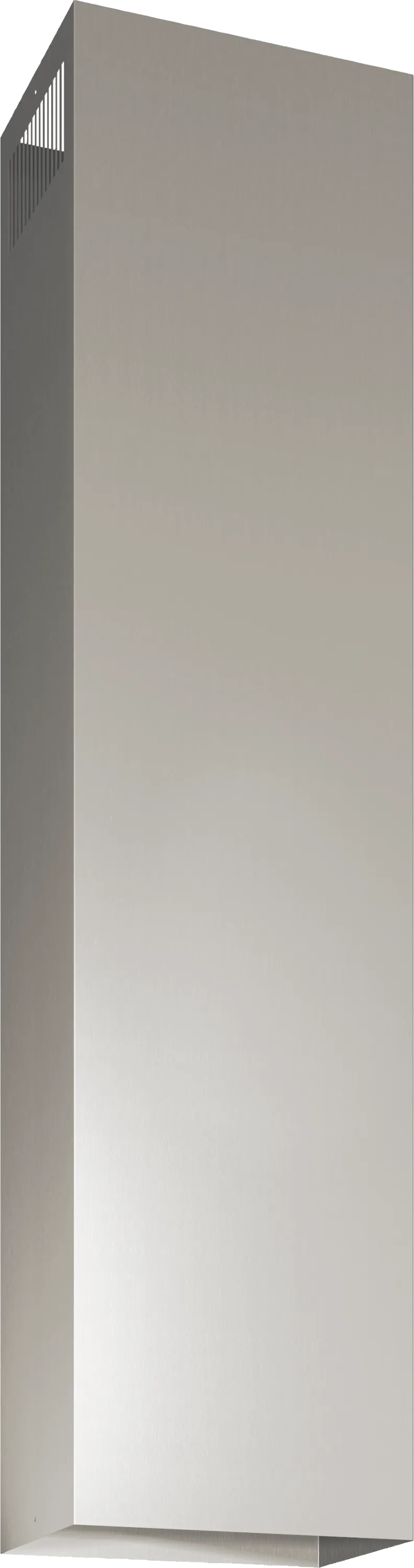 Chimney extension 1600mm Extension for island chimney hoods